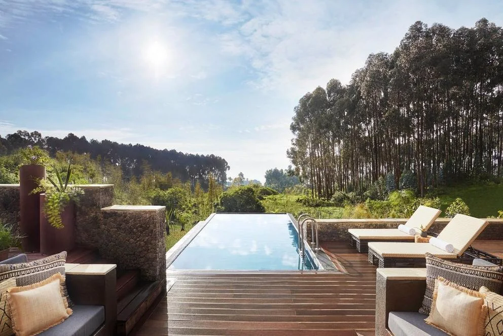 Silverback Suite pool at One&Only Gorilla’s Nest